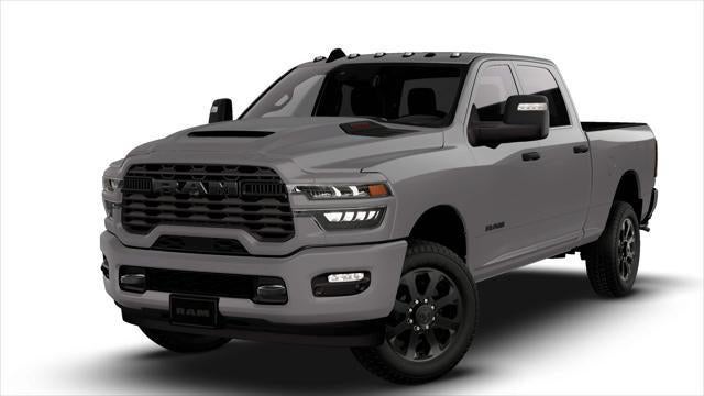 2026 RAM Ram 2500 RAM 2500 BLACK EXPRESS CREW CAB 4X4 6'4' BOX in Ceramic Gray Clear-Coat Exterior Paint — front three-quarter view